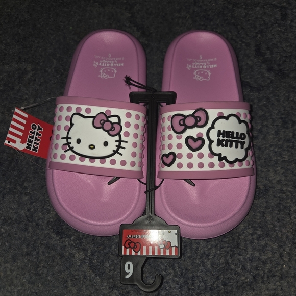 Hello Kitty Pink Slide Sandals - Picture 1 of 1